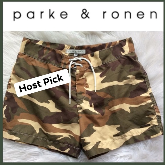 Parke & Ronen Other - ⭐️HP⭐️Parke & Ronen Men’s Camo Swim Trunk